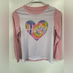 Hurley Girls Long Sleeve Night Shirt Size 12 Great Condition